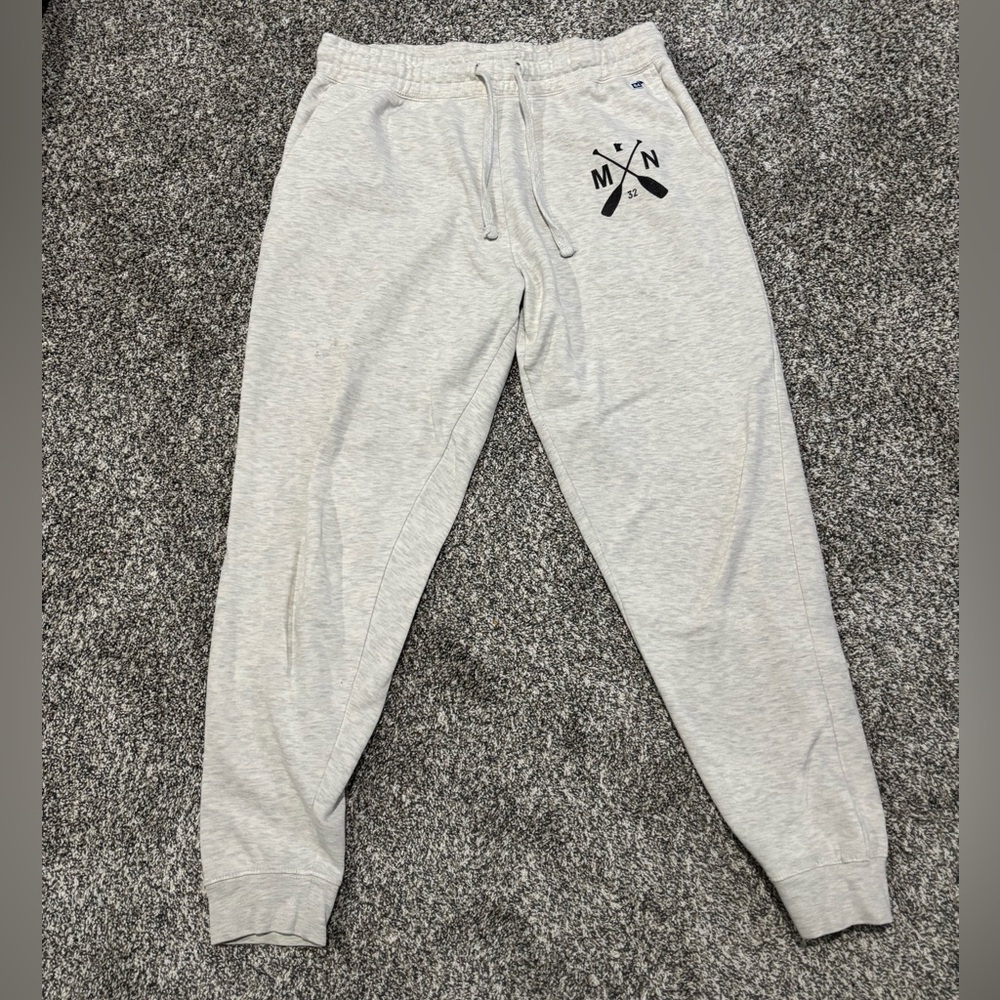Sota Unisex Joggers 
Size Large
Light Grey/White